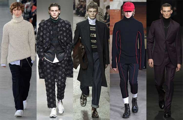 Return of the roll-neck at Milan Fashion week