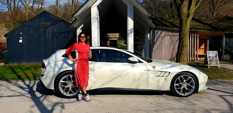 Ferrari GTC4Lusso T North Yorkshire Abbey Helmsley