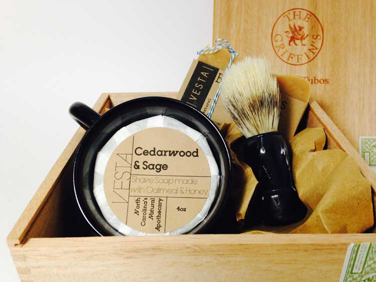 Cedarwood and sage - male grooming