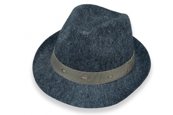 Fedora - Wool Felt - Grey