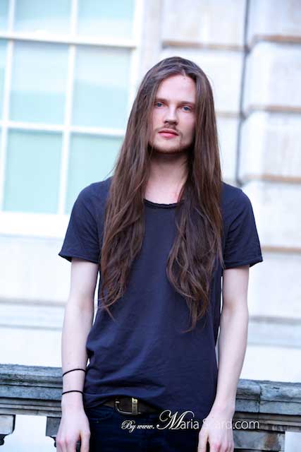 London Fashion Week - Long hair for men - Steffen Michels