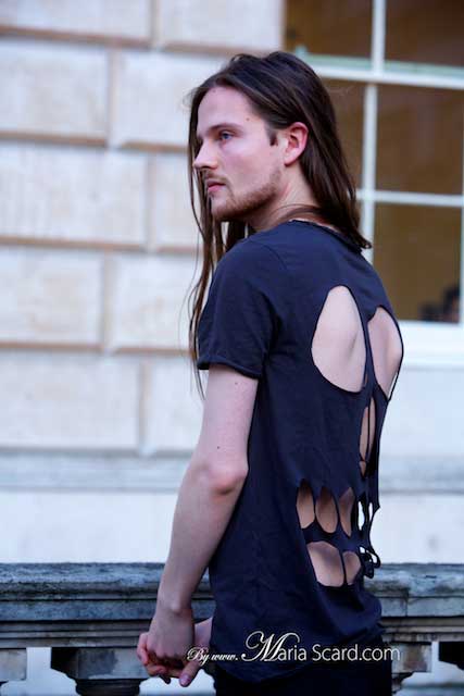 London Fashion Week - Long hair for men - Steffen Michels