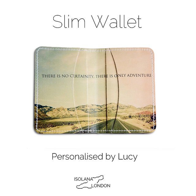 Isolana Customised leather wallet