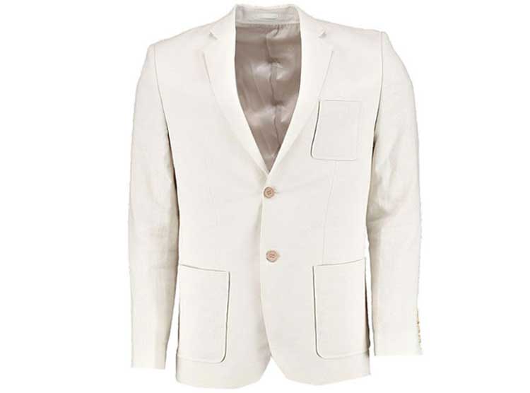 Skinny-Fit-Linen-Blazer