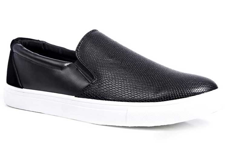 Textured-Slip-On-Plimsoles