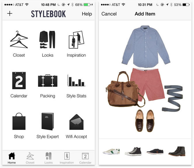 Stylebook Men App