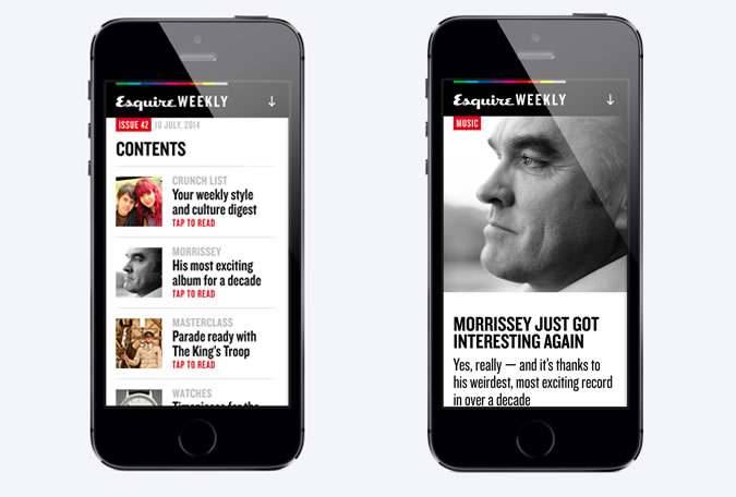 Esquire Weekly - Digital Magazine