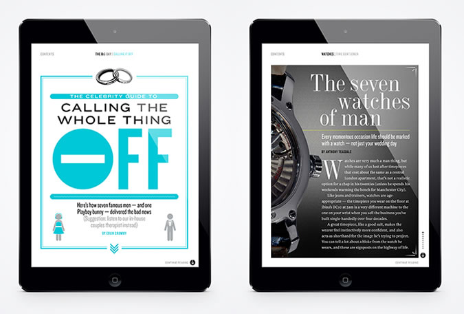 Esquire Weekly - Digital Magazine
