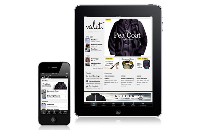 Valet Mag App