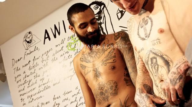 Ashley the circle tattoo at hentsch man