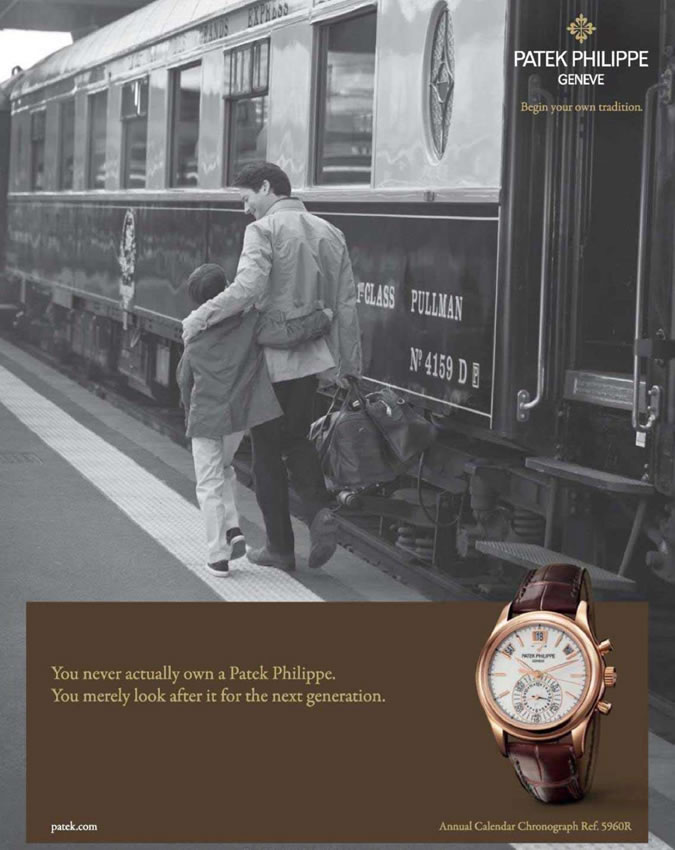 Patek Philippe Advertisement
