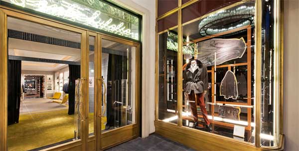 santa eulalia barcelona fashion store men's section