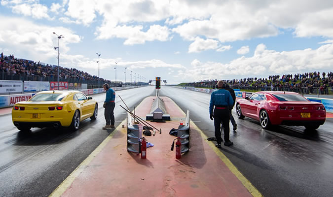 Santa Pod drag course