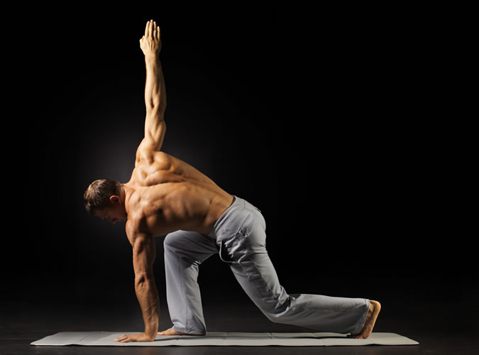 All men should do yoga