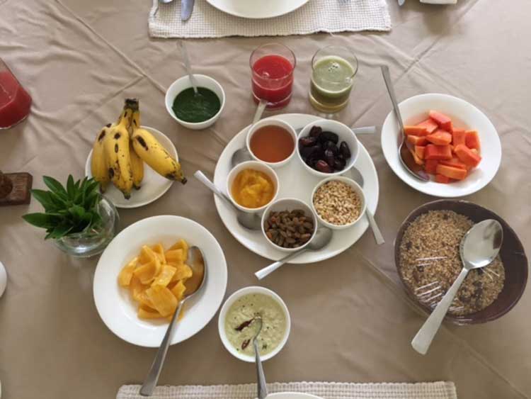 Shreyas Yoga Retreat Bangalore – The Food & Accommodation