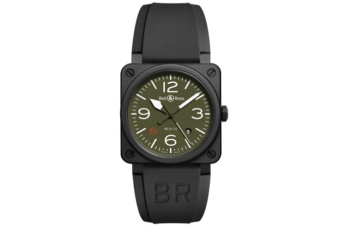 Bell & Ross BR03-92 Military Type 42mm Ceramic