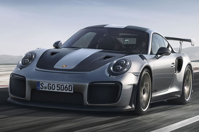 Porsche 911 GT2 RS on the road