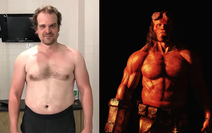 hellboy david harbour body transformation