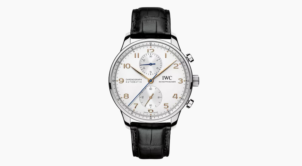IWC 40.9mm Portugieser Chronograph watch