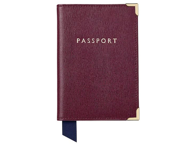 Aspinal Passport Cover