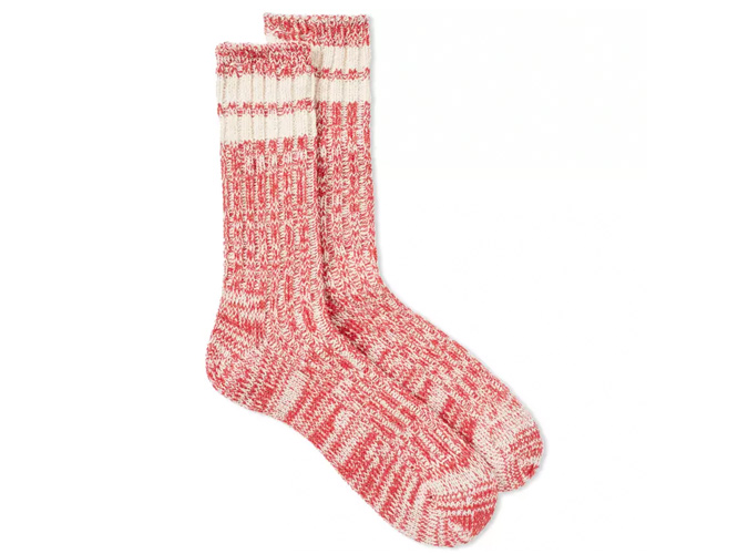 Anonymous Ism Red Marl Socks
