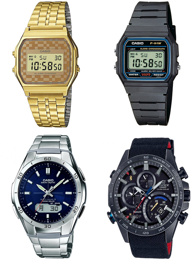 watch brands like casio