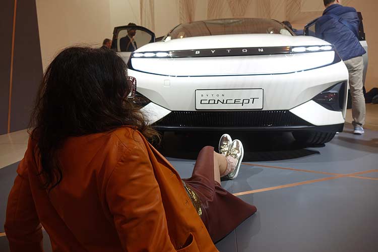 European Premiere of the BYTON Concept Car – High-tech And Lounge Appeal