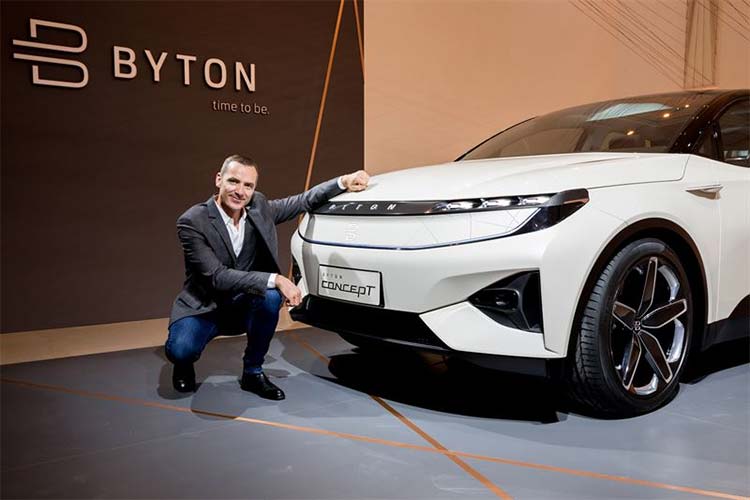 European Premiere of the BYTON Concept Car – High-tech And Lounge Appeal