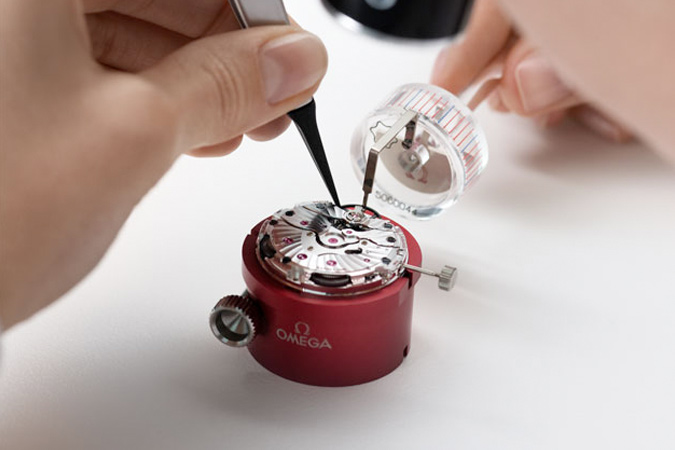 Omega watch repair