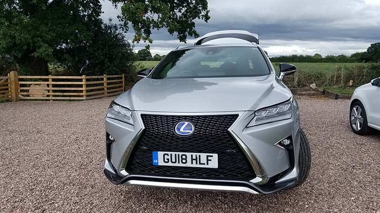 RX450h Hybrid F Sport front grille