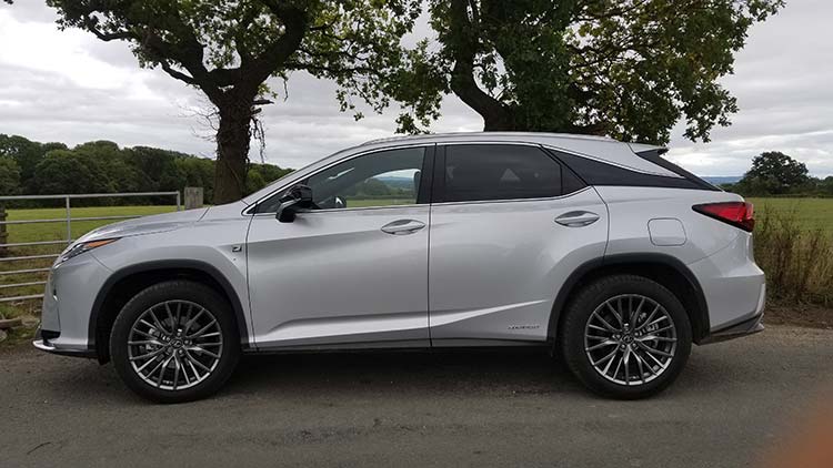 Lexus RX450h Hybrid F Sport Wales