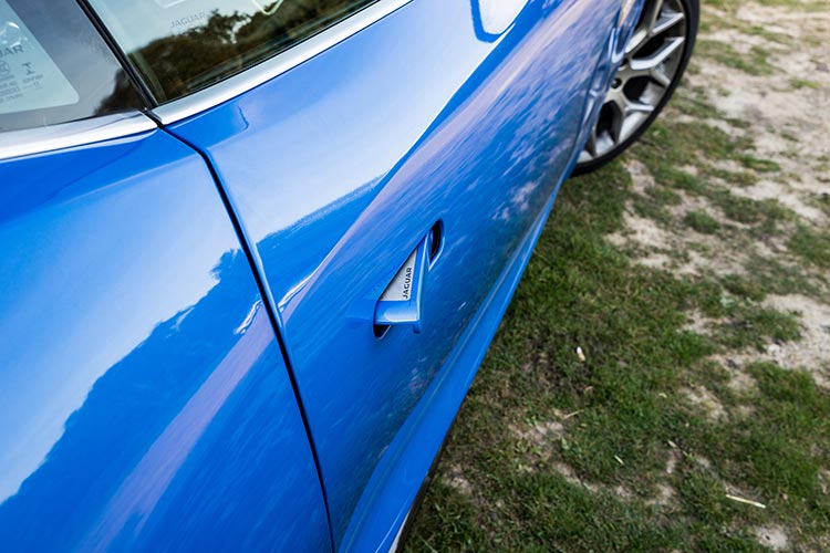 Jaguar F Type Coupe  – Looking Stylish In Blue Review