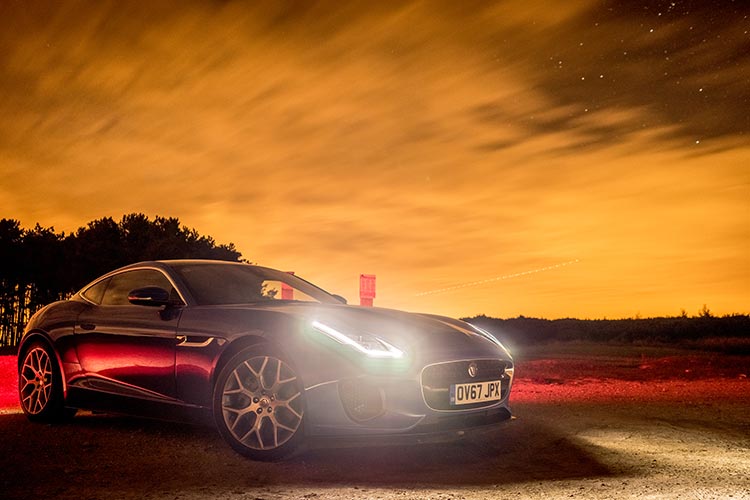 Jaguar F Type Coupe  – Looking Stylish In Blue Review