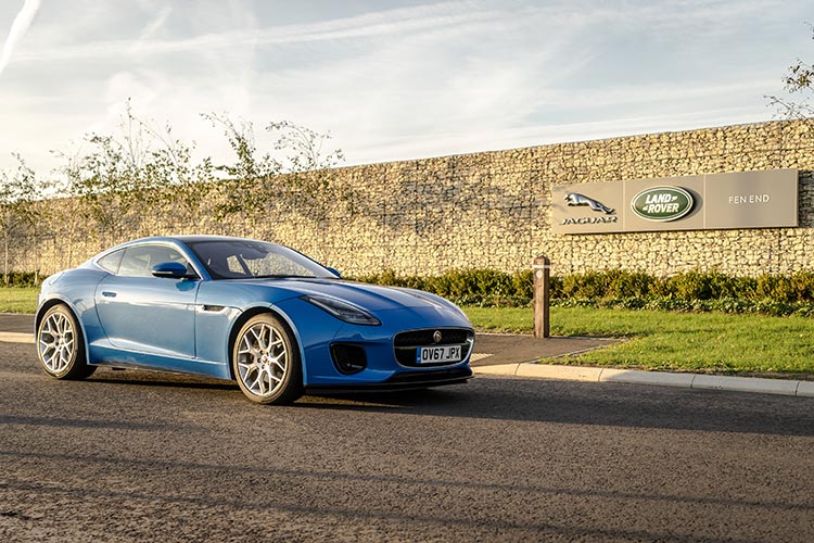 Jaguar F Type Coupe  – Looking Stylish In Blue Review