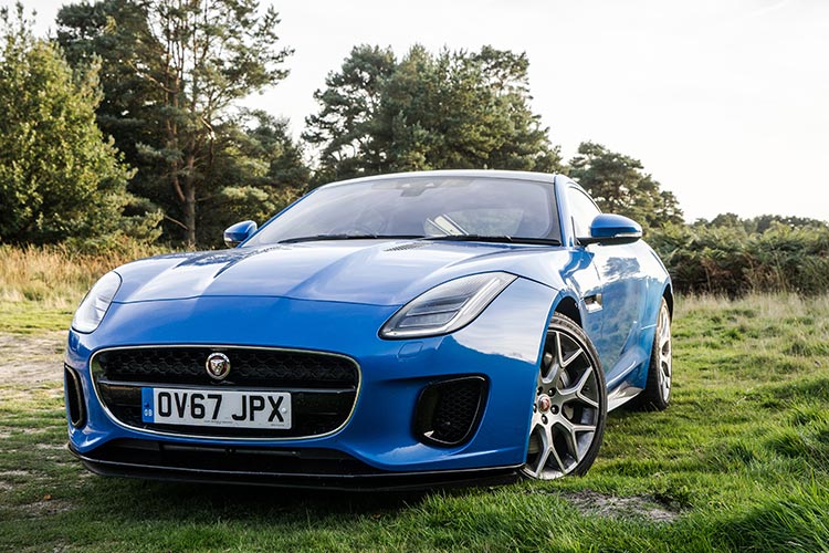 Jaguar F Type Coupe  – Looking Stylish In Blue Review