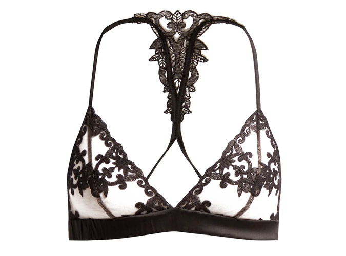 Fleur Of England Floral-lace Bra