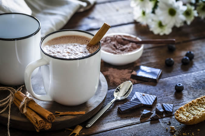 Cup of hot chocolate