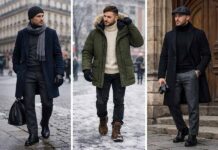 What Men Should Wear During a Cold European Winter